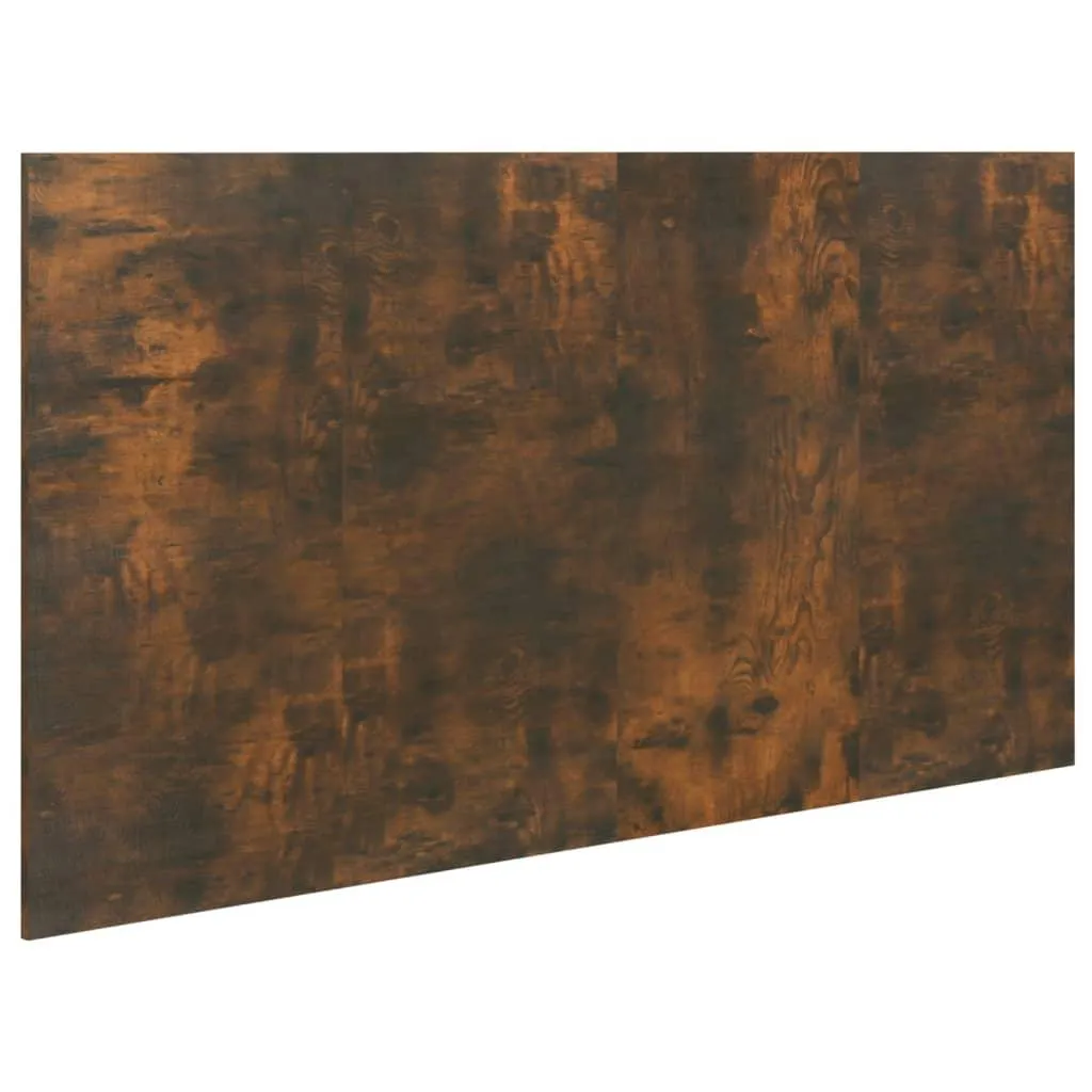 vidaXL Sengegavl røkt eik 160x1,5x80 cm konstruert tre