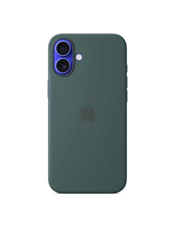 Apple iPhone 16 Plus Silicone Case with MagSafe - Lake Green