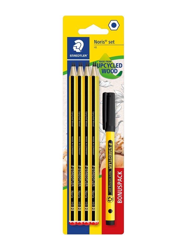 Staedtler Pencil Noris HB set bc    100% PEFC