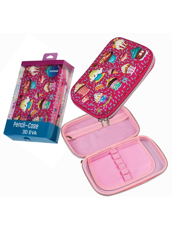 CENTRUM Pencil case PINK CAKE 20*10*5cm.