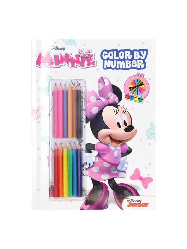 Boek Specials Nederland BV Color by Number - Minnie Mouse