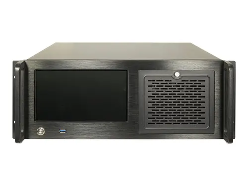 Inter-tech 4u-4460tft 4u 19" 8.9" Touch Rack Svart