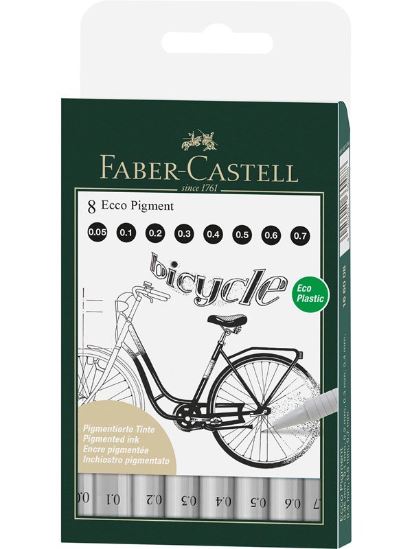 Faber-Castell FTP Ecco Pigment 0.05/1/2/3/4/5/6/7