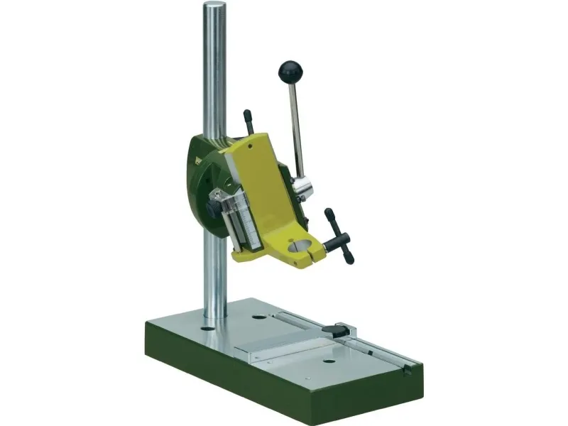 Proxxon 28 600, Drillstativ, 4 cm, Grønn, Rustfritt stål, Gult, Stål