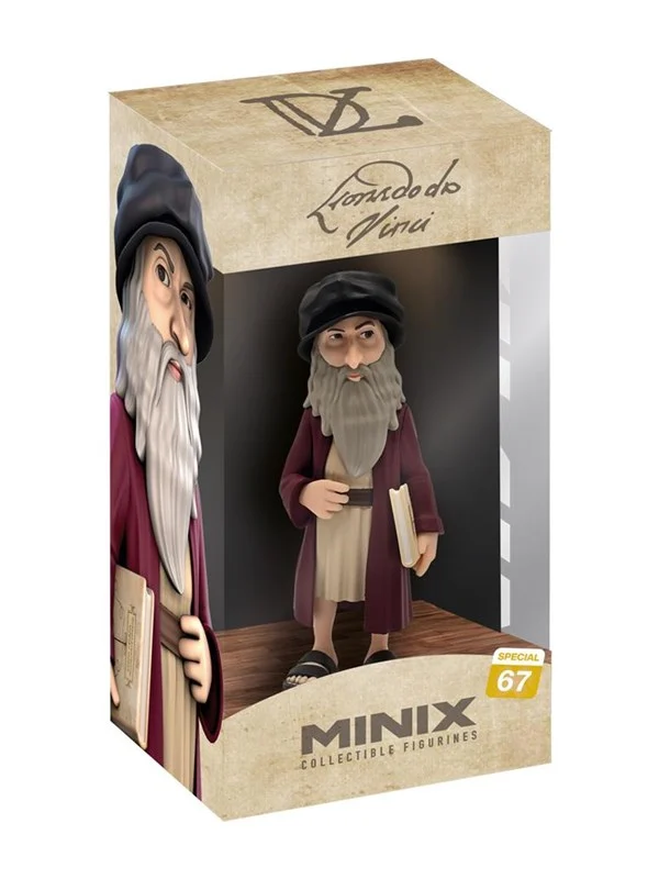 MINIX Leonardo Da Vinci: Leonardo Da Vinci Figure 12 cm