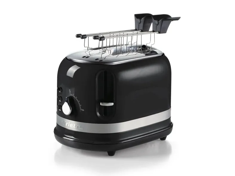Ariete 0149/02, 2 skiver, Svart, Knapper, Nivå, Rotasjon, CE, 815 W, 190 mm