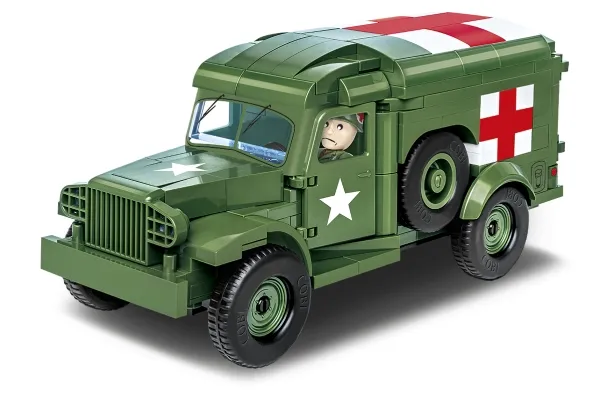 COBI Dodge WC-54 Ambulance, Byggeklosser, 7 år, 293 stykker
