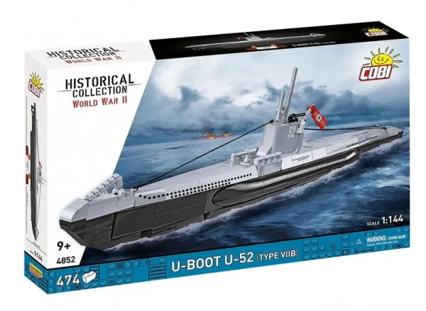 Cobi U-båt U-52 474 stykker