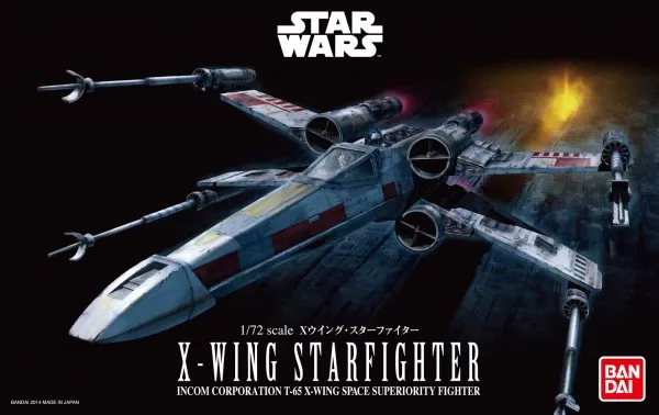 Revell X-Wing Starfighter, Romflymodell, Monteringssett, 1:72, X-Wing Starfighter, Alle kjønn, Star Wars