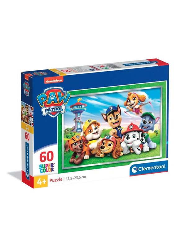 Clementoni Paw Patrol Super Colour Puzzle (60)