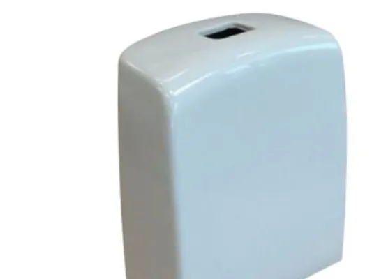 Ifö Spira cisternekappe af porcelæn