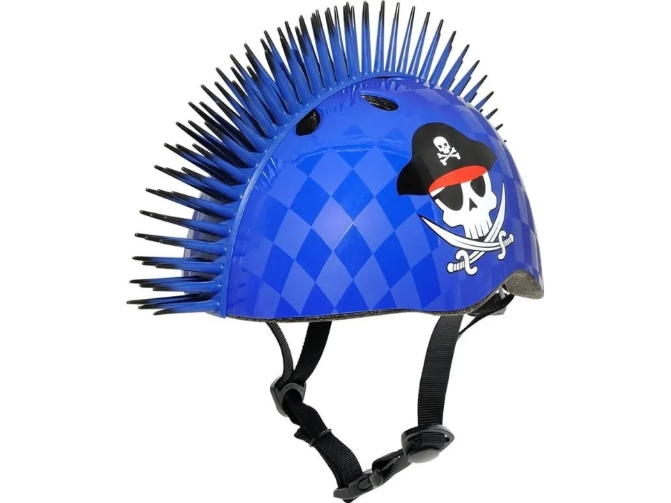 C-PREME Kask dziecięcy juniorski C-PREME EYEPATCH PIRATE blå roz. S BARN 5+ (50–54 cm) (NYTT)