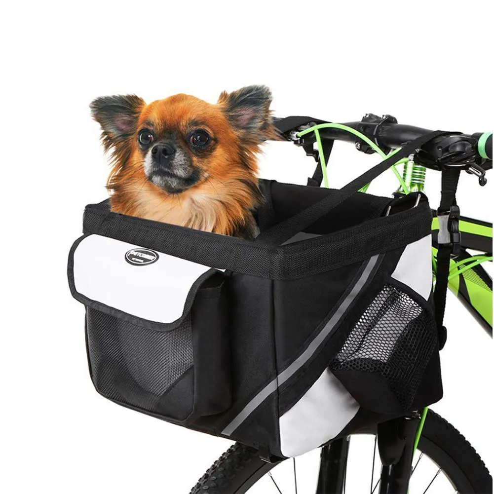 Sykkelkurv for hund/katt, Hundekurv, Hundeseng - Hundehus