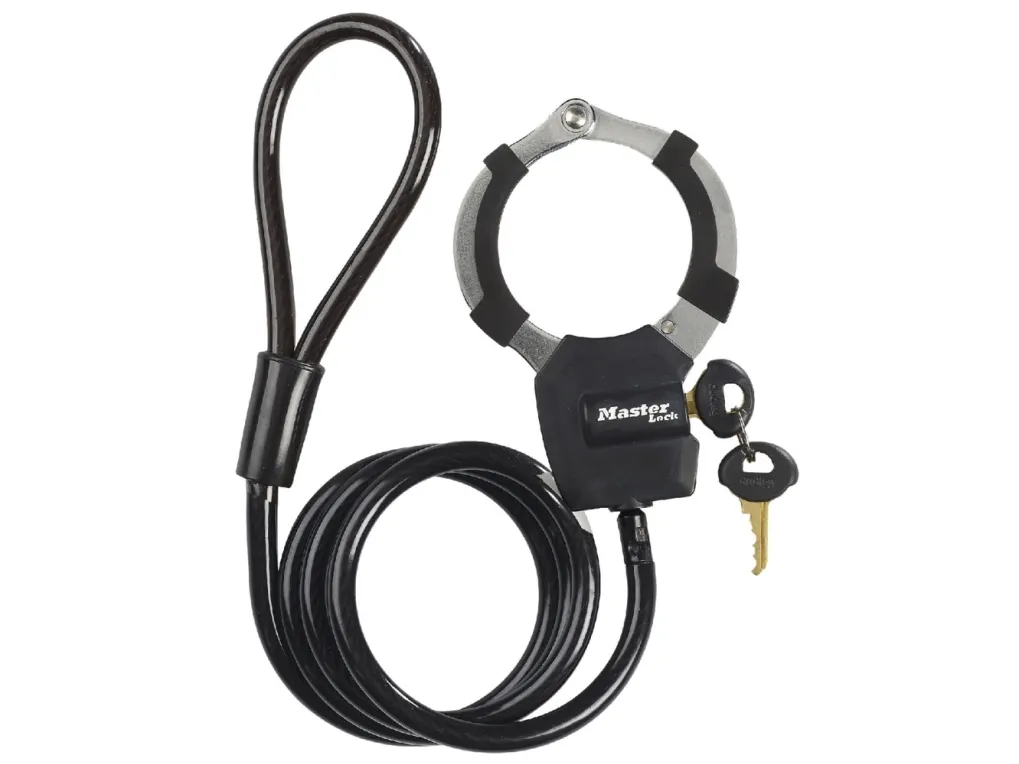 MasterLock Master Lock Keyed Kabel Street Cuff Lock 8275EURDPROBLK