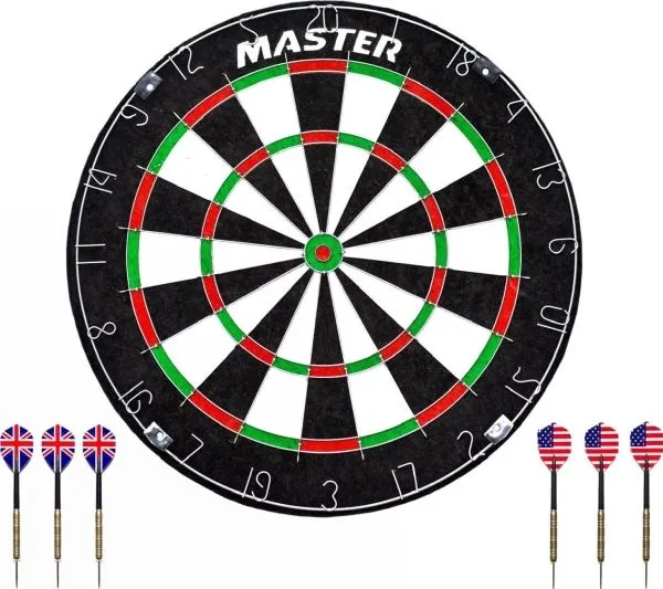 MASTER Grande dartskive 45 cm (sisal)
