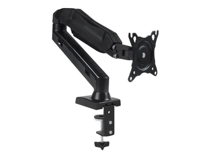Maclean MC-860 - Monteringssett - justerbar arm - for LCD-skjerm - svart - skjermstørrelse: 13"-27" - skrivebordsmonterbar