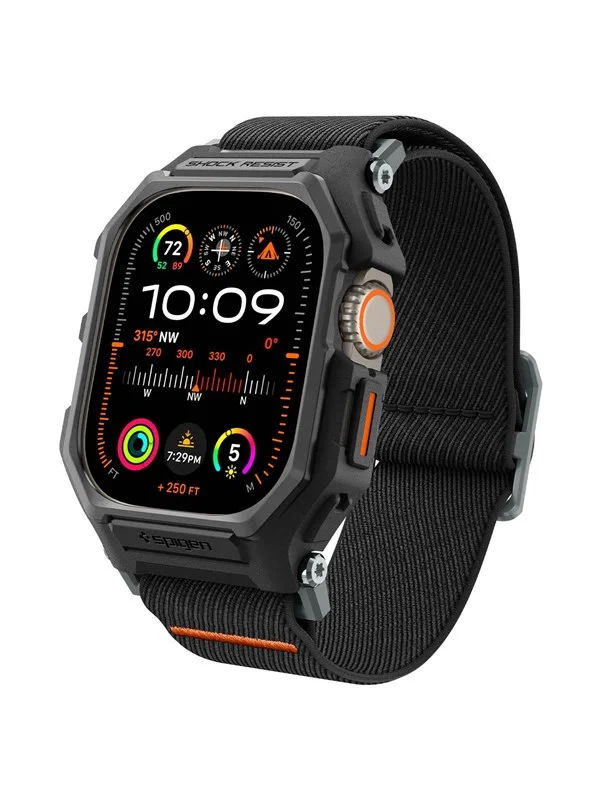 Spigen Lite Fit Pro - matte black - Apple Watch Ultra 3/2/1