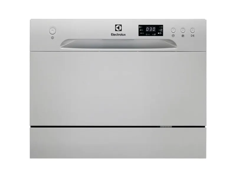 Electrolux ESF2400OS - Benkoppvaskmaskin - bredde: 55 cm - dybde: 50 cm - høyde: 43,8 cm - Rustfritt stål - 52 dB