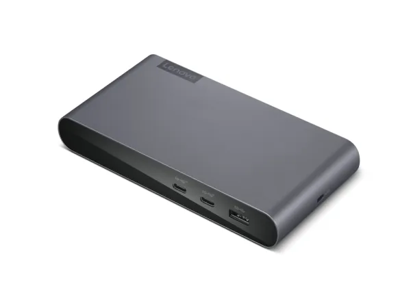 Lenovo USB-C Universal Business Dock, Koblet med ledninger (ikke trådløs), 2 x USB 3.2 Gen 2 (3.1 Gen 2) Type-C, Grå, 3840 x 2160 piksler, 60 Hz, K...