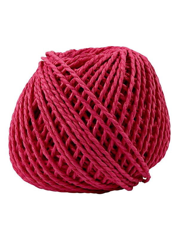 Creativ Company - Paper Yarn Pink 40m