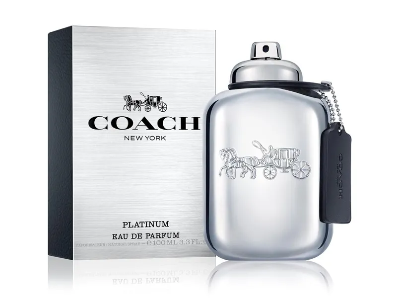 Coach New York Platinum Man Eau De Parfum Spray 100ml