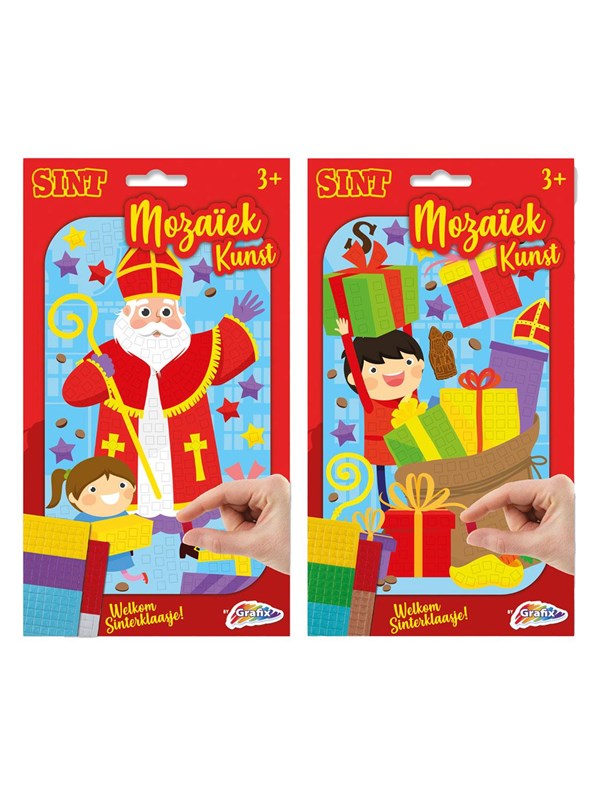 Grafix Mosaic art Sinterklaas