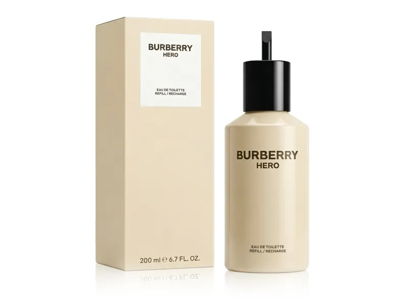 Burberry Hero Eau de Toilette pour Homme - Flacon Recharge - 200 ml