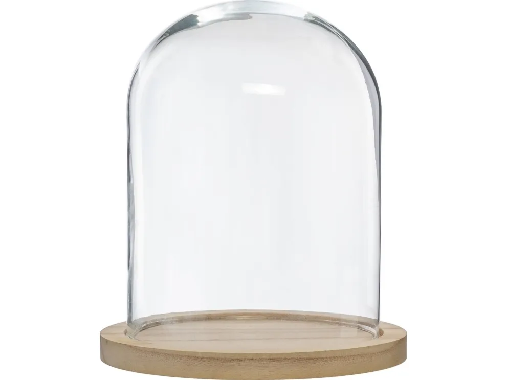 Atmosphera glasskuppel, Ø 24 cm, med trebase