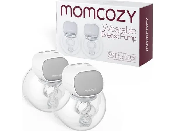 MOMCOZY dobbel trådløs brystpumpe S9 PRO