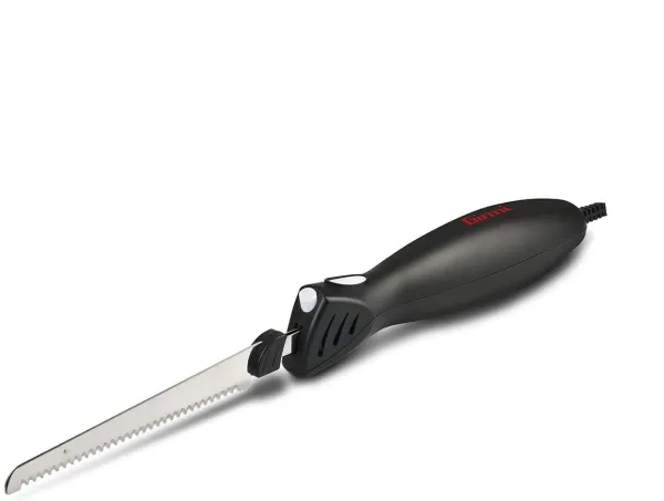 Girmi CT10, Sort, Rustfritt stål, Brød, Kjøtt, Tagget blad, 45 W, AC, 220 - 240 V
