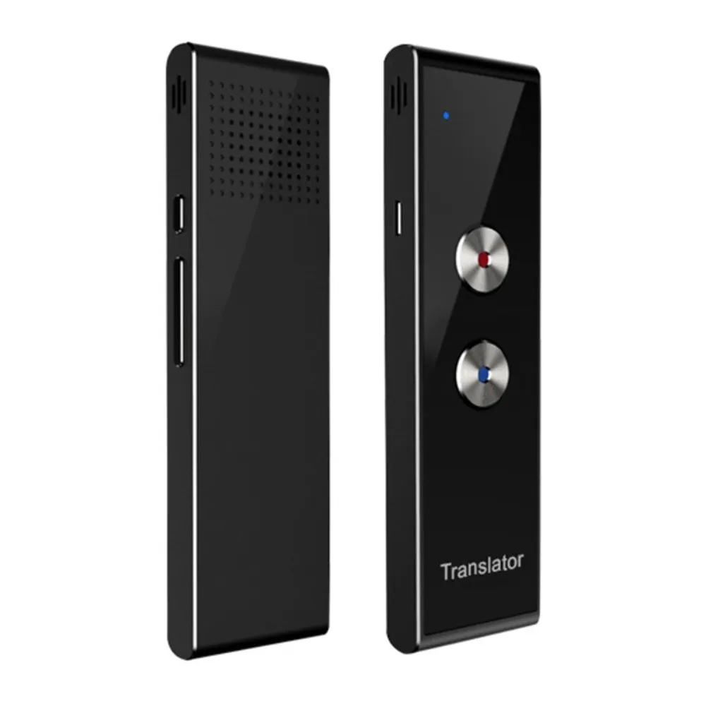 T8+ Bluetooth 40 språk øyeblikkelig taleoversetter for reiselæring