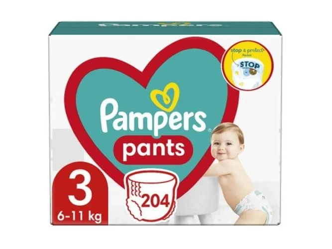 PAMPERS MTH Bleier Str 3, 6-11kg, 204stk.