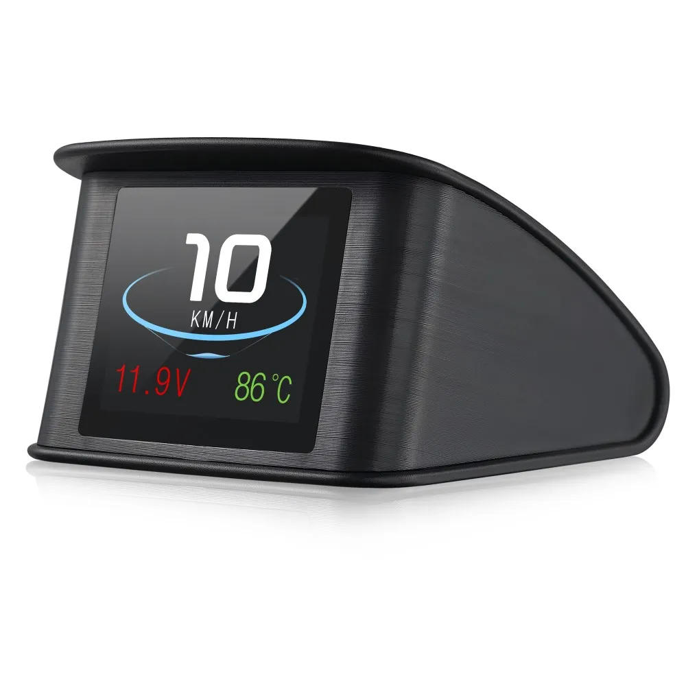 P10 OBD2, 2.2 tommers HUD - skjerm. Smart digitalt hastighetsmåler