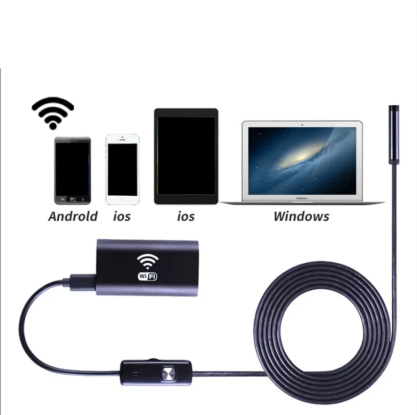 5M WIFI inspeksjonskamera for Android iPhone, Android, Windows