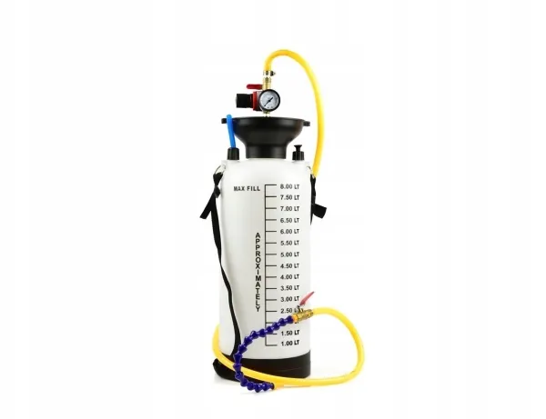 Geko oljedispenser – pneumatisk påfyller/helt 8L (1)