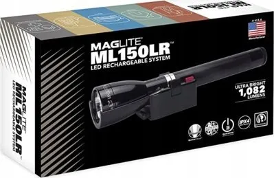 Maglite ML150LR oppladbar lommelykt (ML150LR4019)