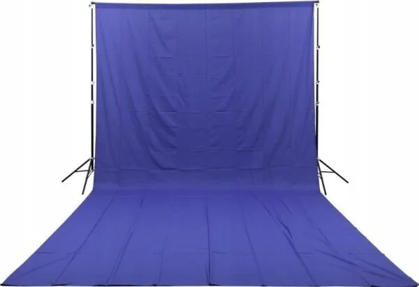 GlareOne Blue Screen (blå bakgrunnsmateriale) 3x6