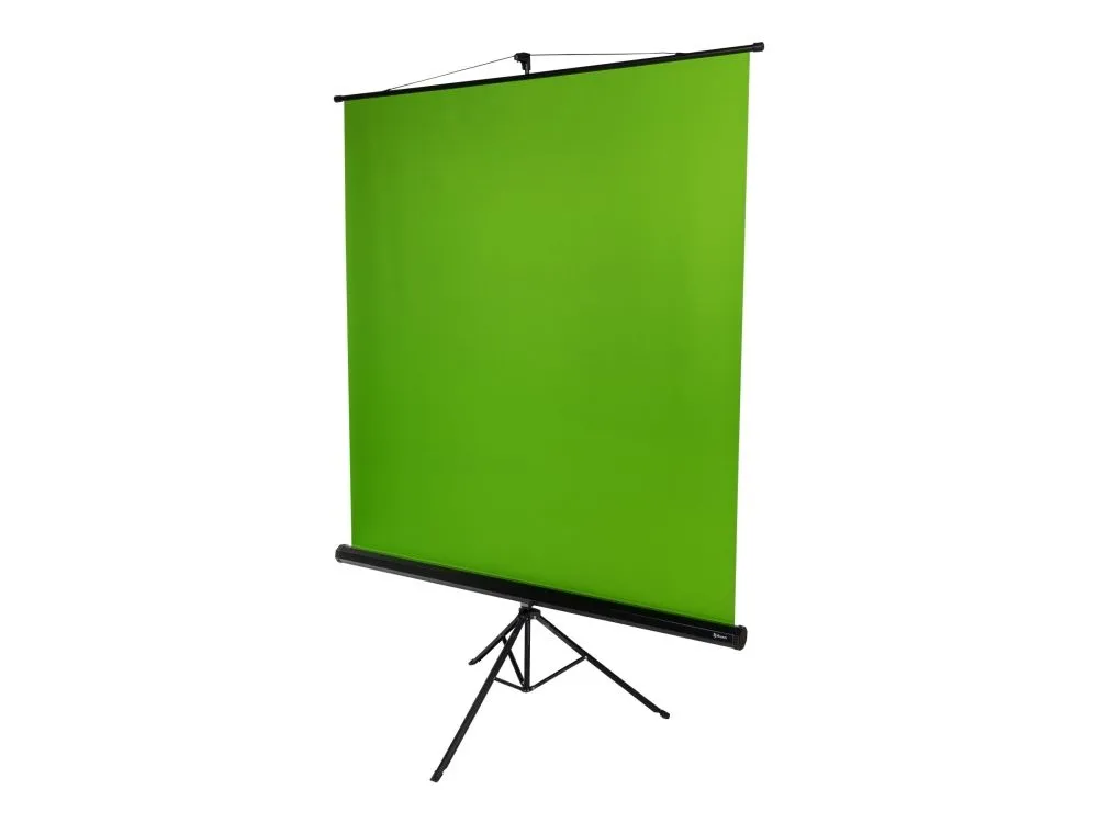 Arozzi Green Screen - Bakgrunn - polyester - 1.6 m x 1.57 m - kromahovedlys - grønn