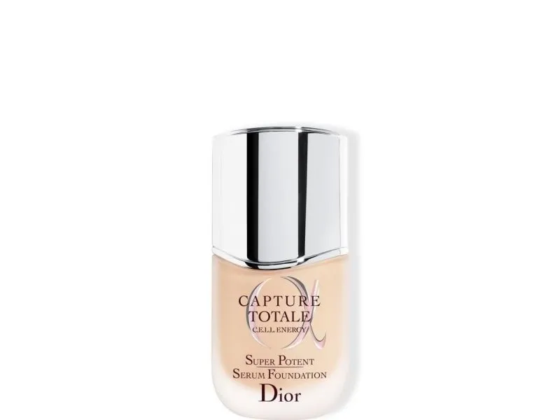 Christian Dior, Capture Totale Cell Energy Super Potent, Serum Foundation, 2W, Warm Beige, SPF 20, 30 ml