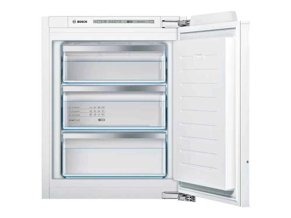 Bosch Serie | 6 GIV11AFE0 - Fryser - stående - innebygd - bredde: 55.8 cm - dybde: 54.5 cm - høyde: 71.2 cm - 72 liter - Klasse E