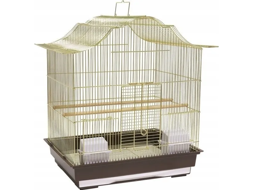 Panama Pet fuglebur 47x36x55,5 cm gull/brun