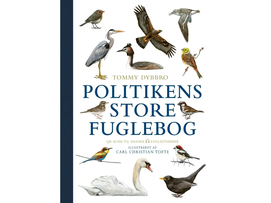 Politikens store fuglebok | Tommy Dybbro | Språk: Dansk