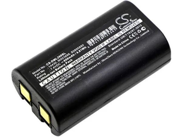 Beltrona BELDML260SL Skriverbatteri 7,4 V 650 mAh Erstatter originalbatteri 14430, 1758458, S0895880, S0915380, W003688