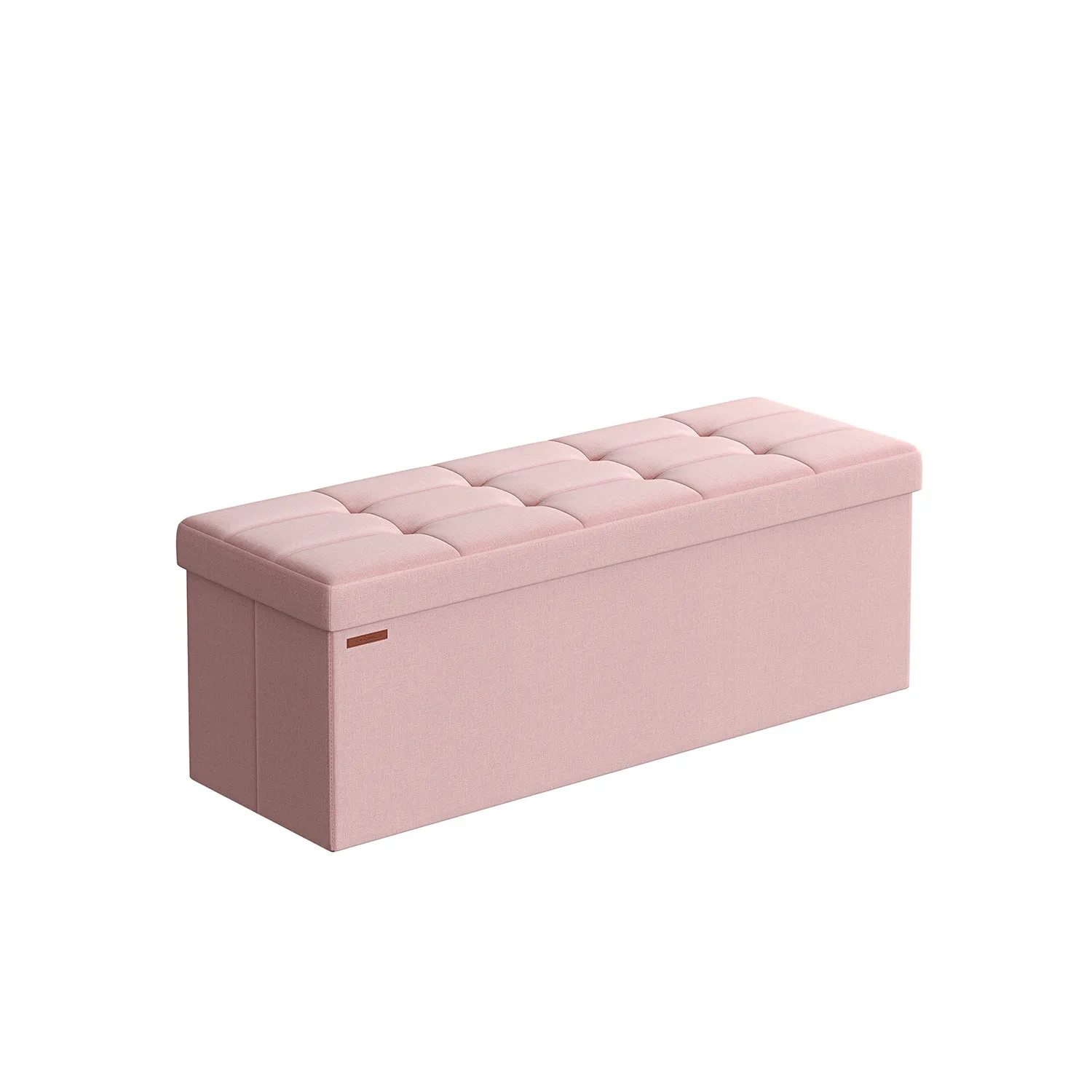 Oppbevaringsbenk, 110x38x38 cm, Rosa