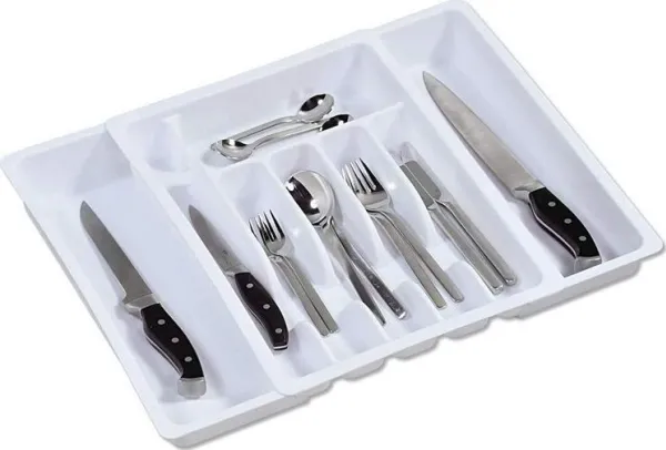 Kesper uttrekkbar bestikkskuff Kesper 29–50 cm