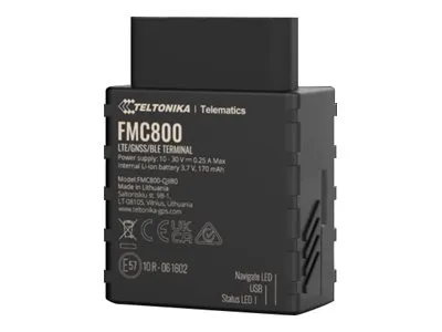 Teltonika FMC800 - GPS/GLONASS/GALILEO/BeiDou/QZSS-sporingsenhet - 128 MB