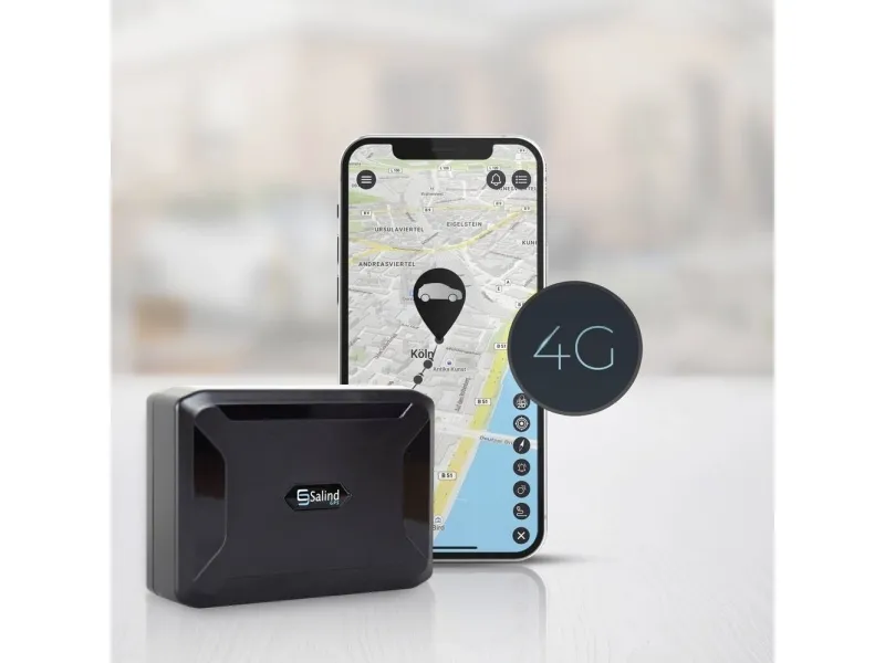 Salind GPS SALIND 114 G GPS-tracker, kjøretøy, svart, 1 stk.