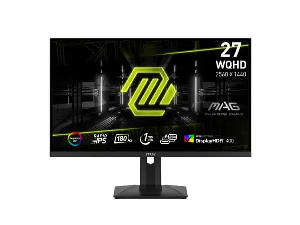MSI MAG 274QRF QD E2, 68,6 cm (27"), 2560 x 1440 piksler, Wide Quad HD, LCD, 1 ms, sortering