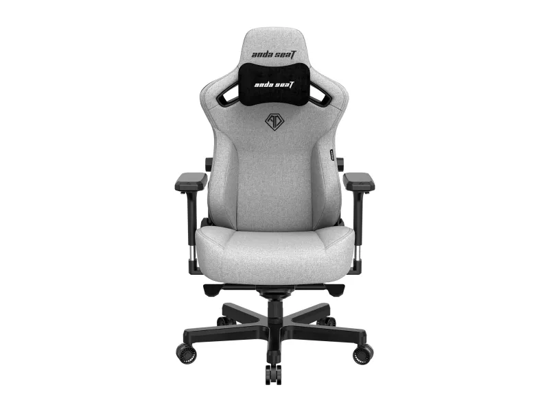 Anda Seat Kaiser 3 L, Polstret Sete, Polstret Rygg, Grå, Grå, Stoff, Stoff