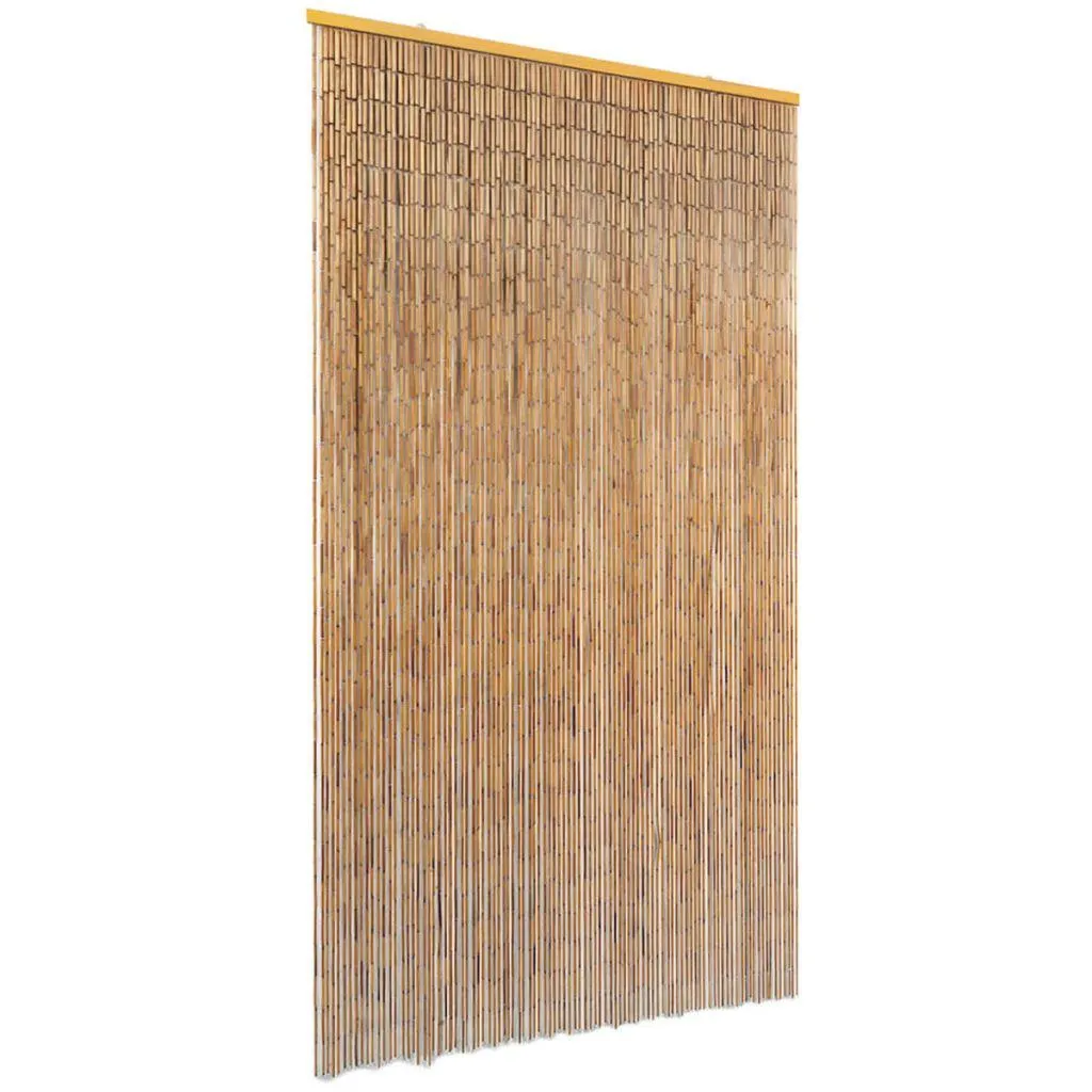 vidaXL Insektdør gardin bambus 100x200 cm